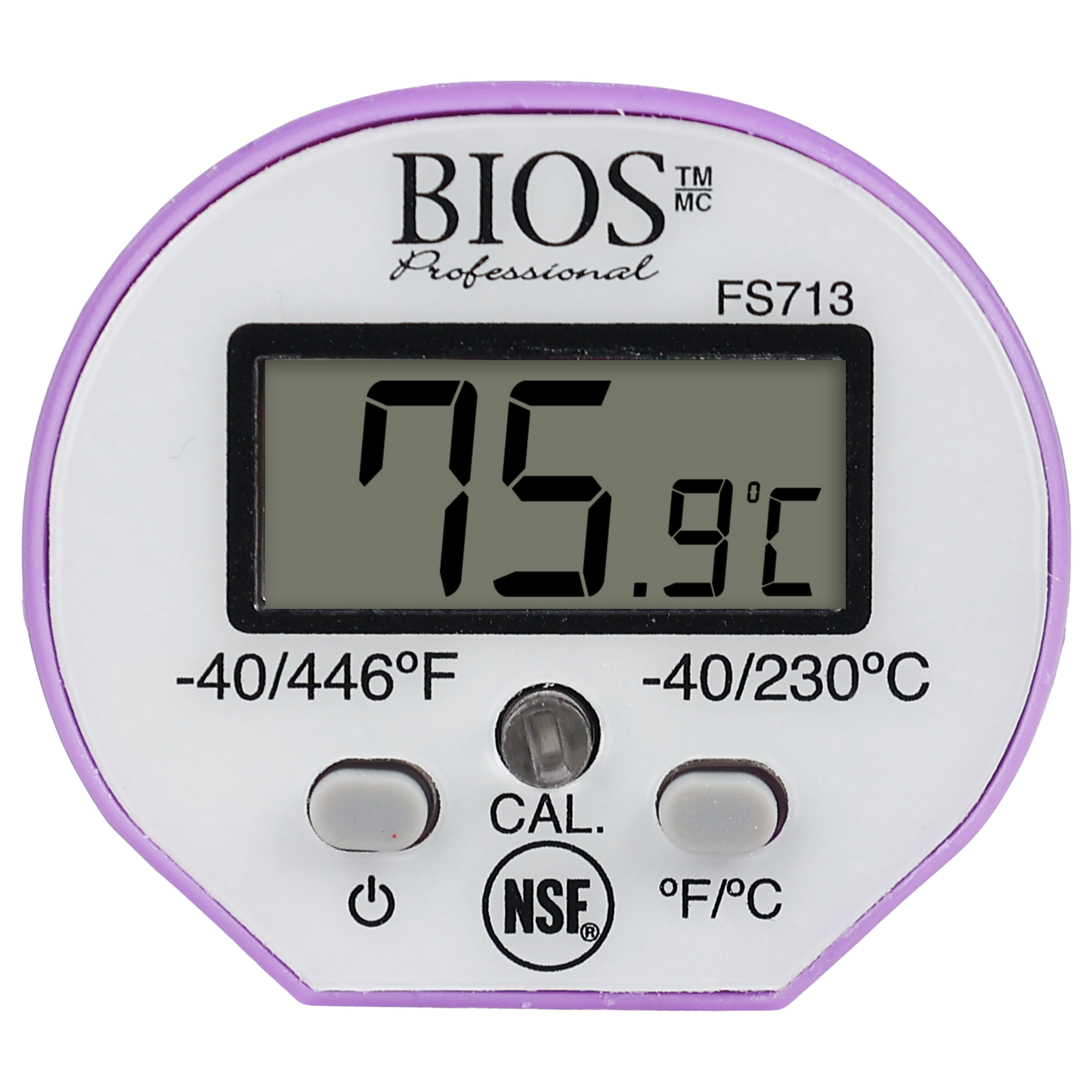 Thermomètre numérique de cuisson pour allergènes