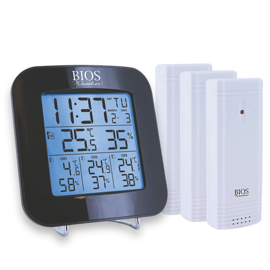 Wireless Weather Station with 3 Sensors