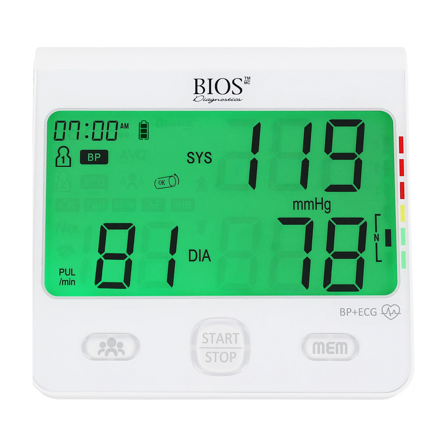 Blood Pressure Monitor - ECG