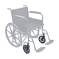 Wheelchair Front Wheel