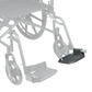 Phoenix Wheelchair Left Footrest Pad