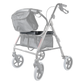 Folding Rollator Padded Seat