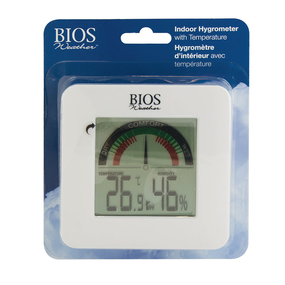 Indoor Hygrometer with Temperature package