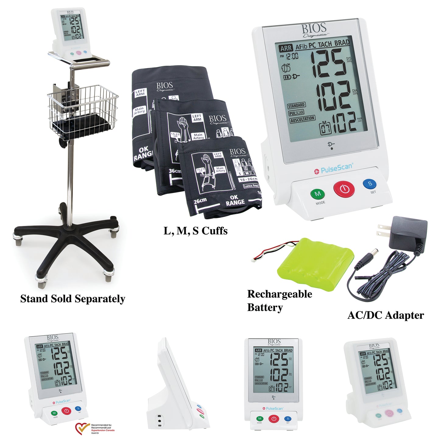 Automatic Professional Blood Pressure Monitor